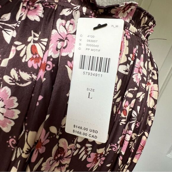 NWT Current Air Size LARGE Alyce Floral Mini Dress - Picture 5 of 8